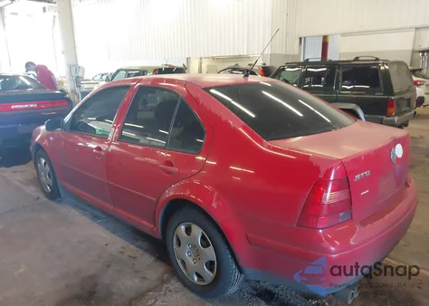 2002 Volkswagen Jetta Gl z USA, uszkodzony, nr VIN 3VWRB69M82M052497